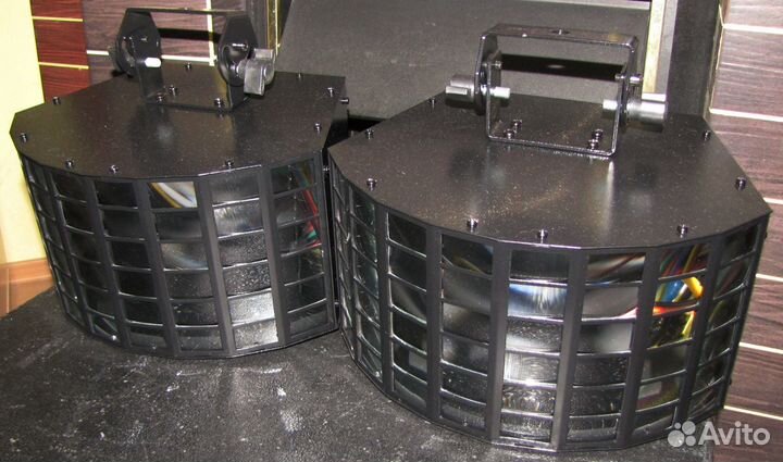 Светомузыка ADj Shooting Star LED 2шт Mic DMX Pro