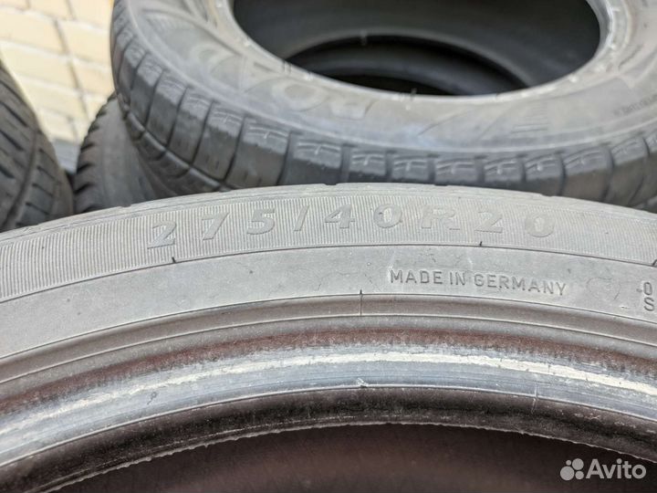 Dunlop SP Sport Maxx GT 275/40 R20 и 315/35 R20 106W