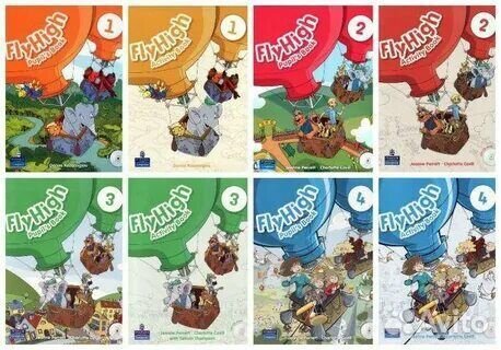Fly High Starter, 1, 2, 3, 4 учебник и тетрадь