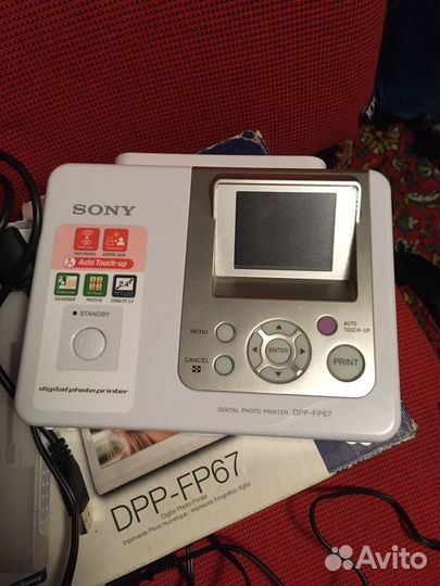 Компактный фотопринтер Sony