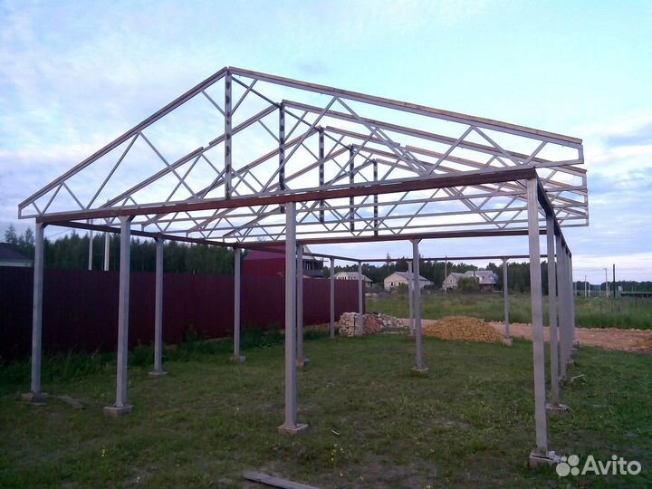 Ангары собственного производства