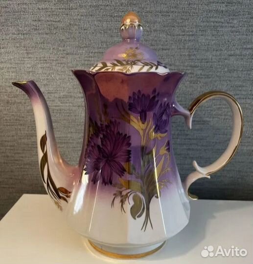 Антикварный фарфоровый сервиз 1950 г СССР