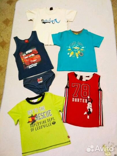 Одежда для мальчика р.98-116 пакетом