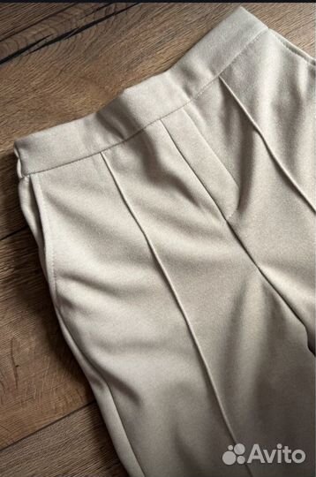 Зимние брюки-карандаш на резинке 46р