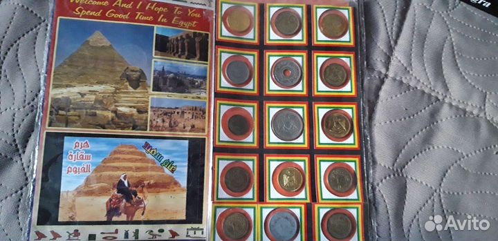 Комплект монет Египет