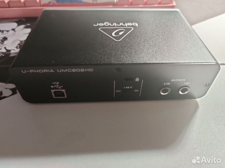 Behringer u phoria umc202hd