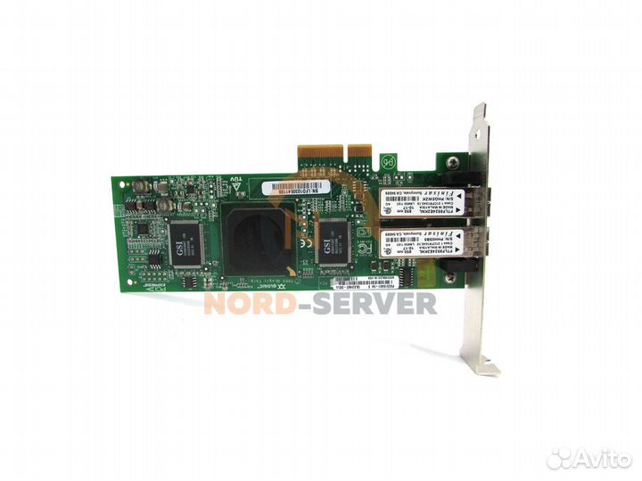 Dell KC184 QLE2462 Dual-port 4Gb/s FC адаптер