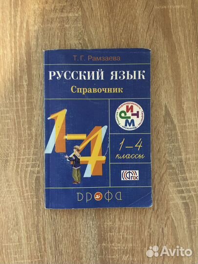 Справочник по русскому 1-4 классы