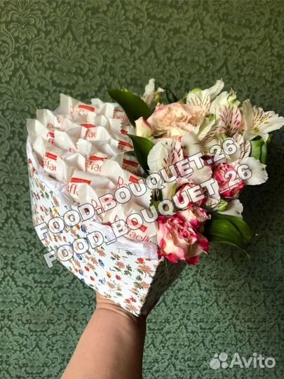 Изготовление съедобных букетов