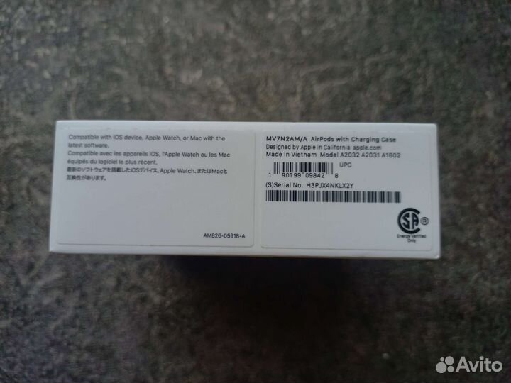 Оригинал apple airpods