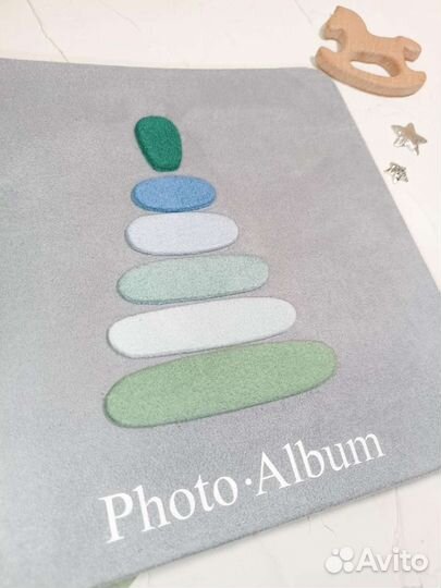 Детский фотоальбом для мальчика ручной работы