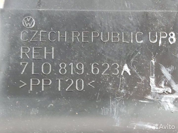 Воздуховод печки задний левый Audi Q7 4LB BAR 2007