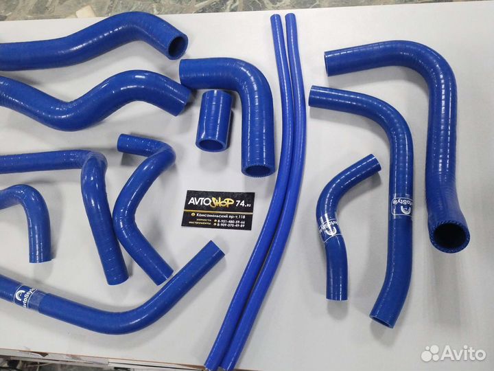 Комплект патрубков ваз 2114 силикон