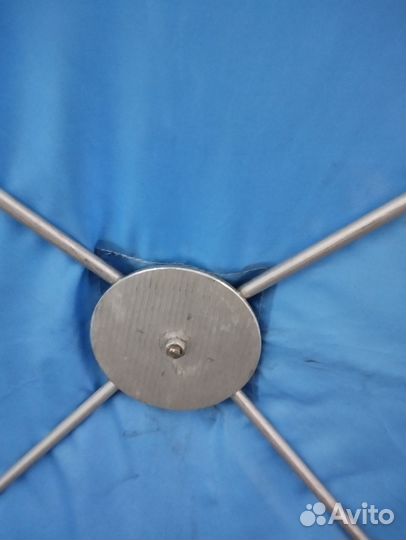 Зимняя палатка куб б/у однослойная 1.8х1.8 с полом