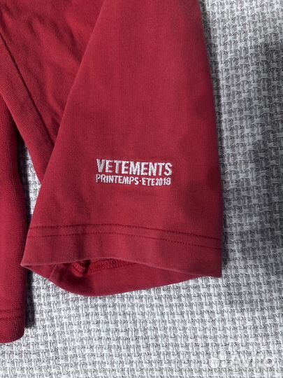 Толстовка Vetements Tommy Hilfiger