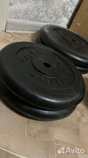 Спортивные блины диски для штанги Titan Barbell