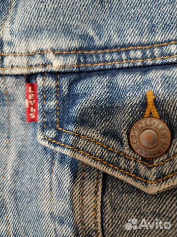 Джинсовая куртка levis Оригинал