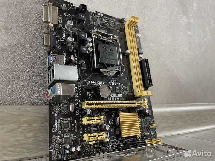 Материнская плата Asus H81M-K LGA1150