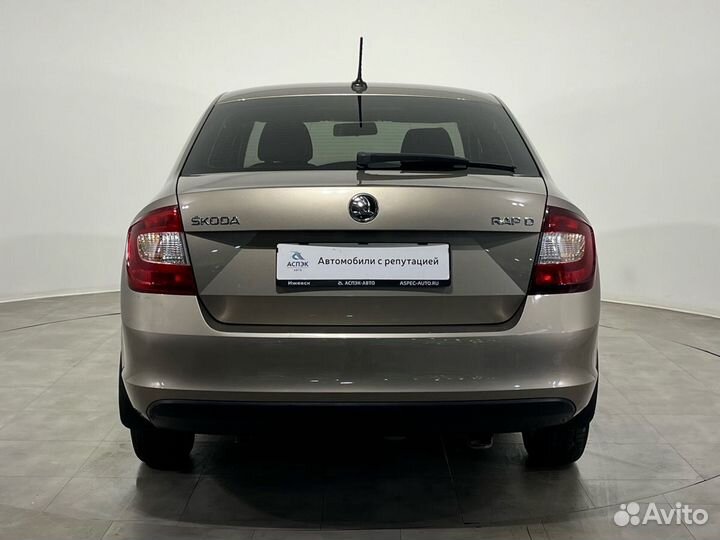 Skoda Rapid 1.6 МТ, 2019, 98 405 км