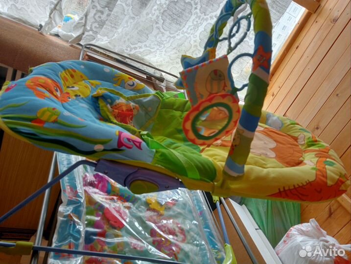 Шезлонг-качалка