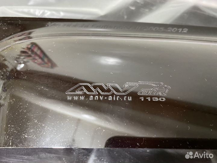 Дефлекторы окон на mitsubishi outlander II