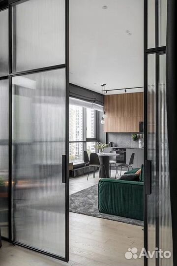 Мeжкомнaтные пeрегородки в стиле Loft