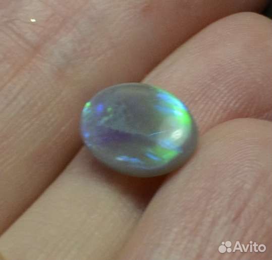 Опал Австралия получерный вспышка