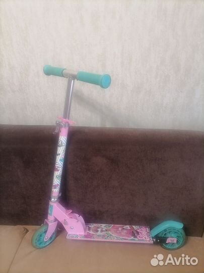 Самокат детский двухколесный бу