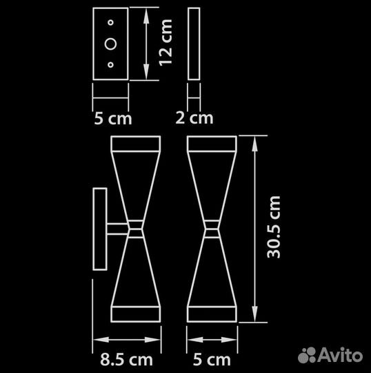 Бра Lightstar Punto 807627