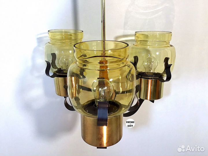 Люстра редкая ГДР 70-е гг