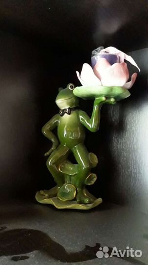 Лягушки керамика статуэтки