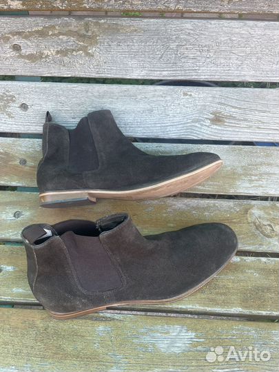 Полусапоги челси замша натуральная 48