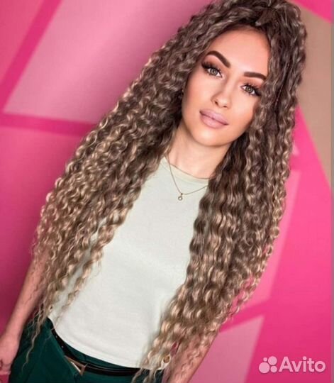 Вплетение афрокосичек,афролоконов