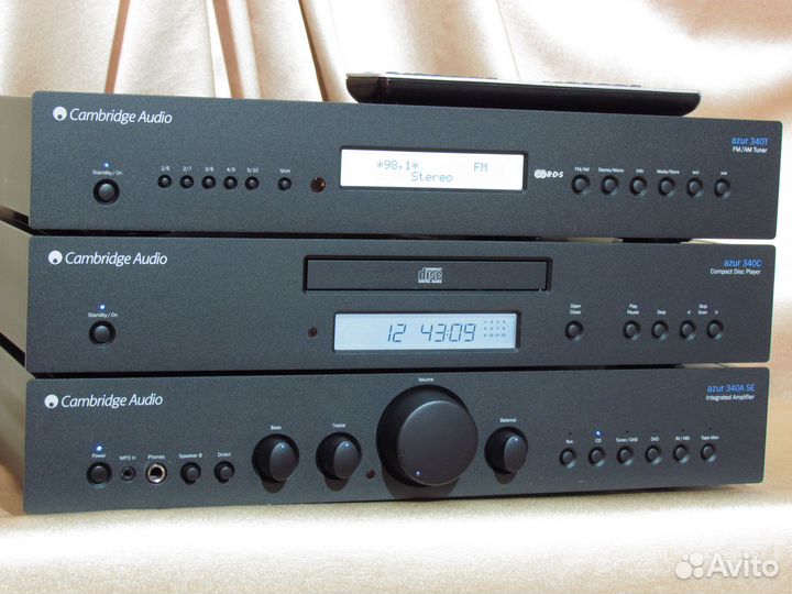 Усилитель CD Тюнер Cambridge Audio Azur 340