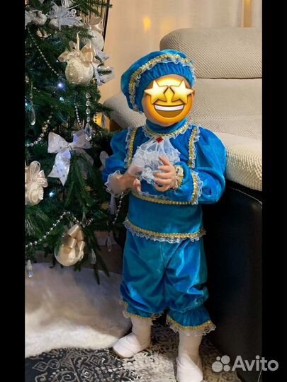 Шикарный новогодний костюм 92