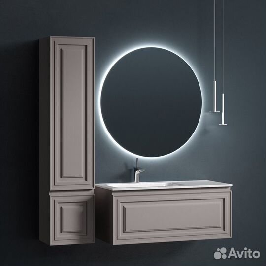 Тумба под раковину Sancos Very 100 левая подвесна