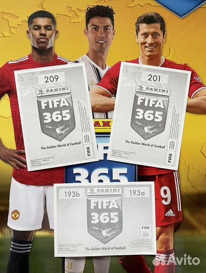 Наклейки Panini Fifa 365: 2020-2021