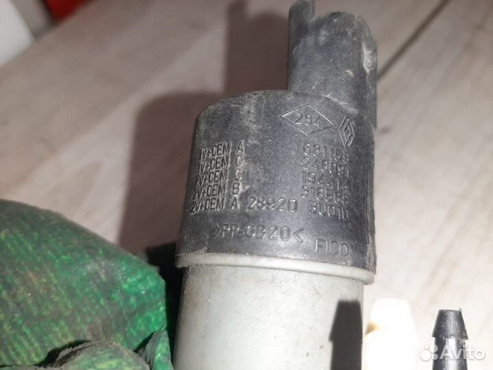 Насос омывателя Nissan Qashqai Vi HR16DE 2007