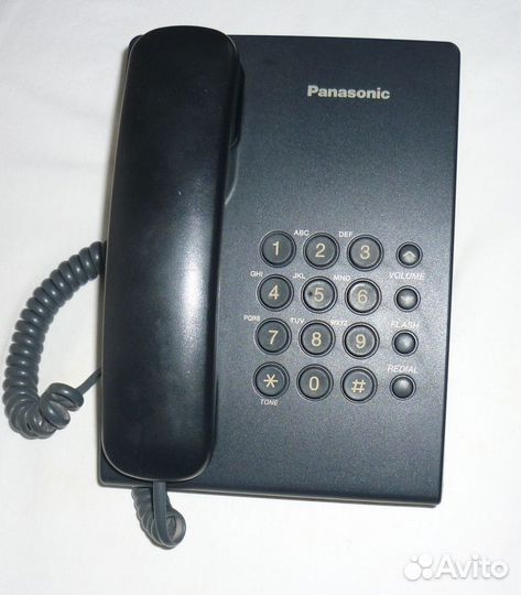 Телефон panasonic KX-TS2350RUB