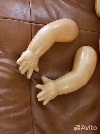 Кукла пупс целлулоид СССР пловчиха. Большая