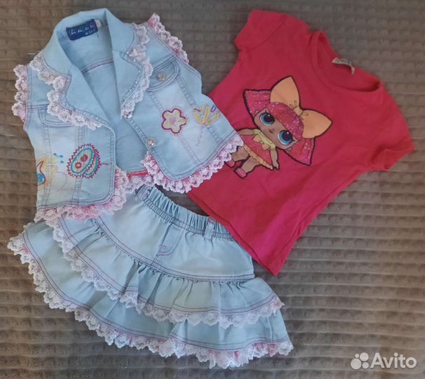 Одежда для девочки пакетом 2.5 - 3 года