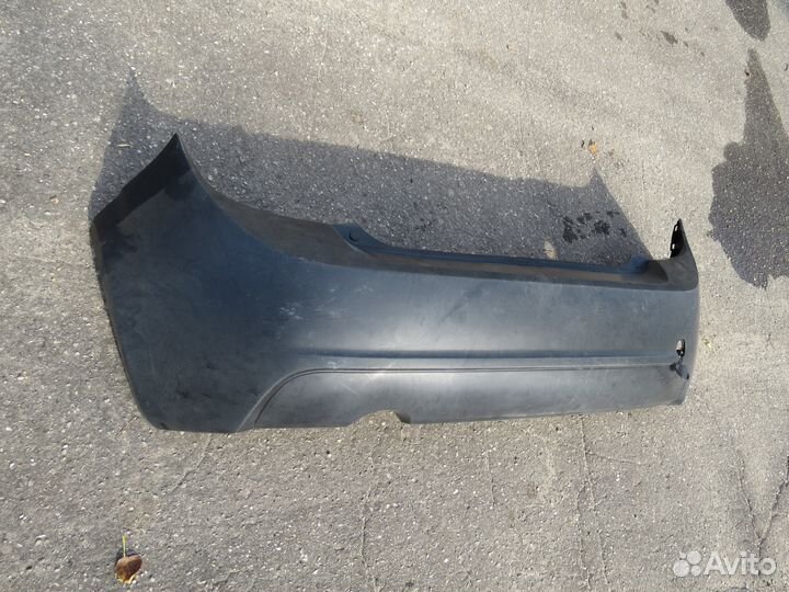 Бампер задний Chevrolet Aveo T300 2011- хетчбек