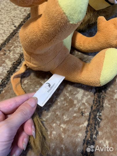 Мягкая игрушка Лев Алекс из Мадагаскара, 30 см