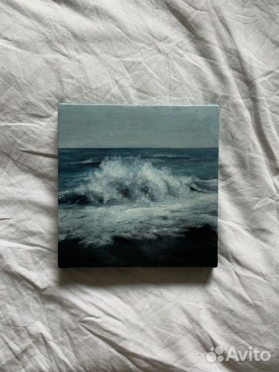 Картина маслом морской пейзаж