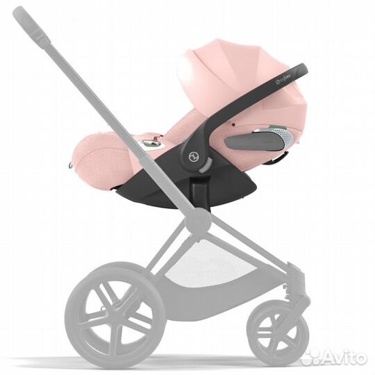 Коляска 3в1 Cybex Priam 4, Peach pink