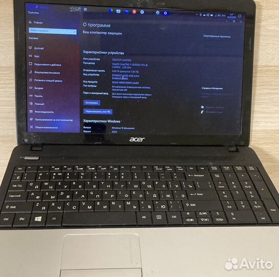 Acer е1-571 i7-3610qm