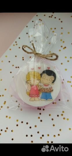 Мыло ручной работы с картинками