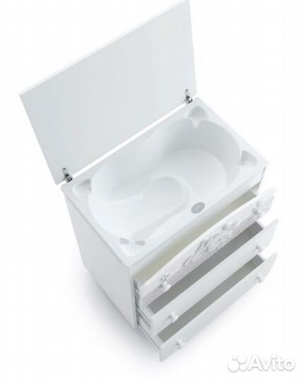 Пеленальный комод с ванночкой Erbesi Италия