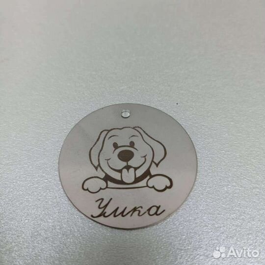 Производство адресников, жетонов для собак