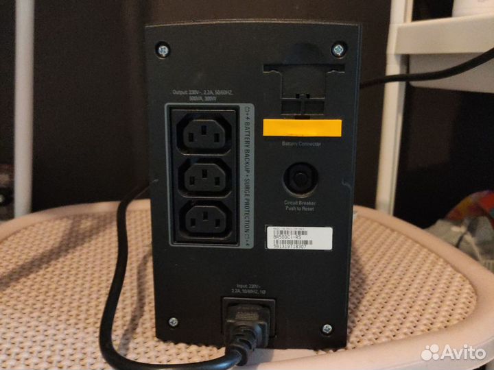 Ибп бесперебойник Back-UPS BR 500CI